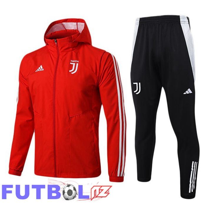Chandal Futbol - Rompevientos Juventus Rojo 2025/2026