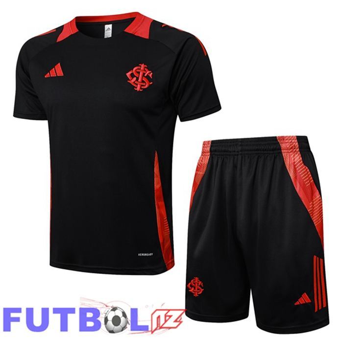 Camiseta Entrenamiento SC Internacional + Cortos Negro 2025/2026