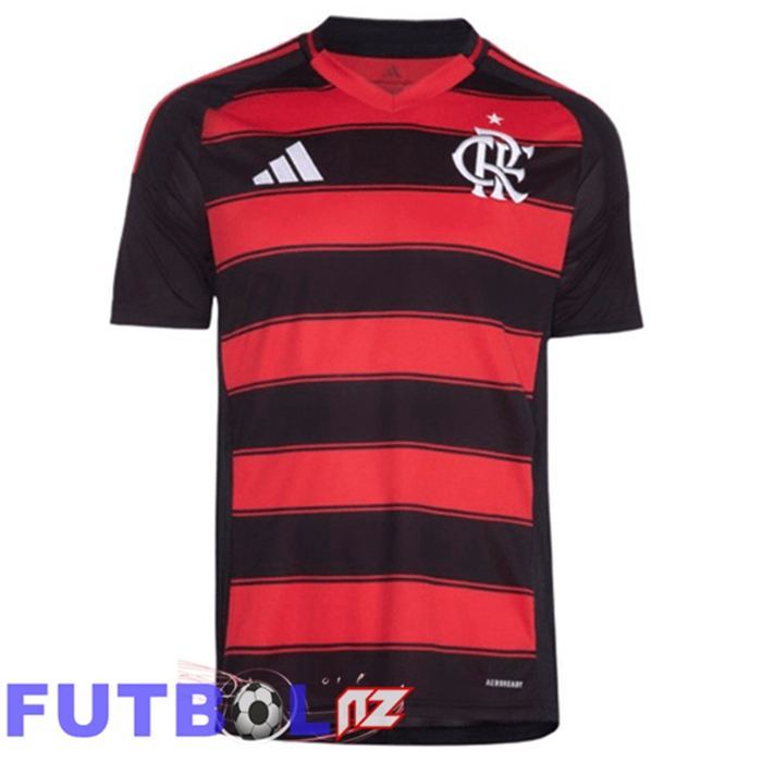 Camisetas De Futbol Flamengo Primera Rojo Negro 2025/2026
