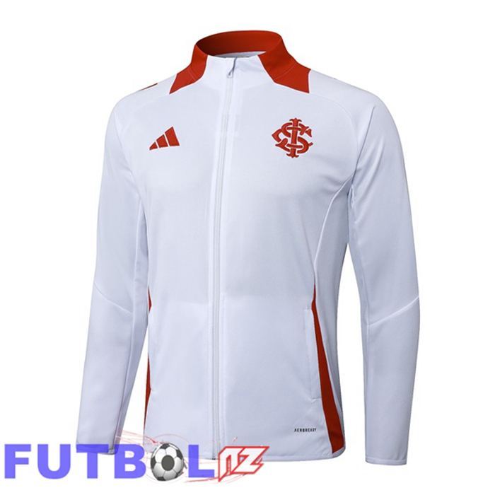 Chaquetas Futbol SC Internacional Blanco 2025/2026 Chaquetas Futbol SC Internacional Blanco 2025/2026