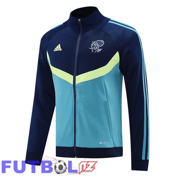 Chaquetas Futbol AFC Ajax Azul Real 2025/2026 Chaquetas Futbol AFC Ajax Azul Real 2025/2026