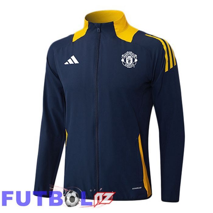 Chaquetas Futbol Manchester United Azul Real 2025/2026