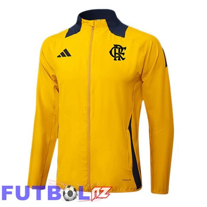 Chaquetas Futbol Flamengo Amarillo 2025/2026