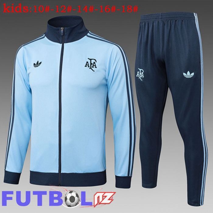 Chandal Equipos De Futbol - Chaqueta Argentina Ninos Azul 2025/2026