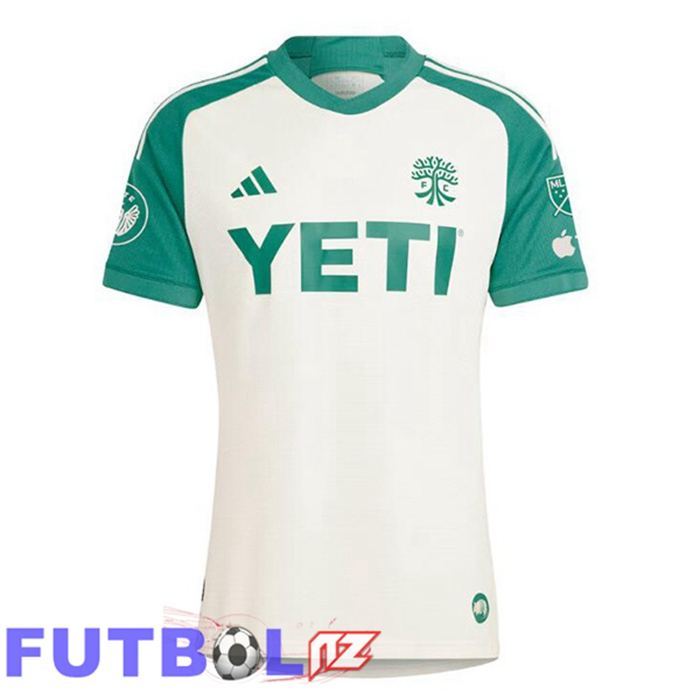 Camisetas De Futbol Austin FC Segunda Blanco 2025/2026