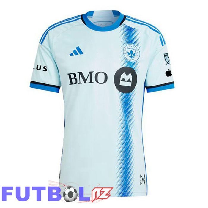 Camisetas De Futbol CF Montréal Segunda Azul 2025/2026 Camisetas De Futbol CF Montréal Segunda Azul 2025/2026
