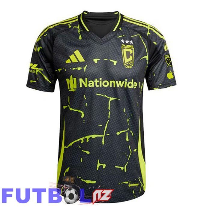 Camisetas De Futbol Columbus Crew Segunda Negro 2025/2026