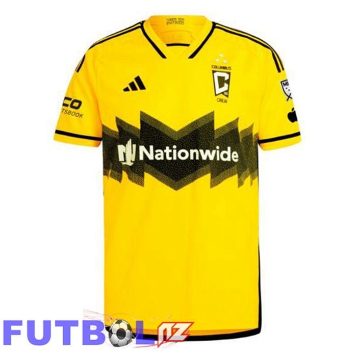 Camisetas De Futbol Columbus Crew Primera Amarillo 2025/2026