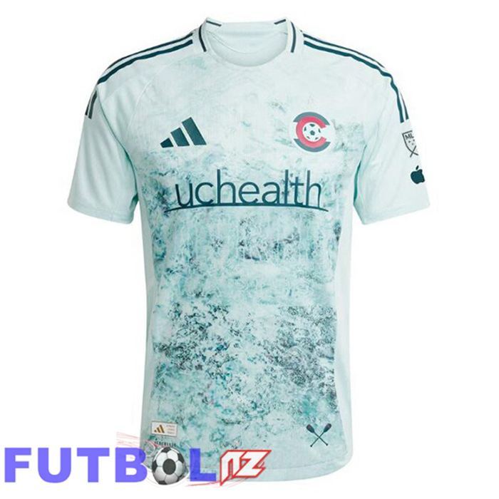 Camisetas De Futbol Colorado Rapids Segunda Azul 2025/2026