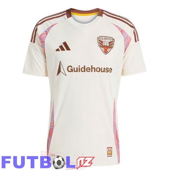 Camisetas De Futbol D.C United Segunda Blanco 2025/2026