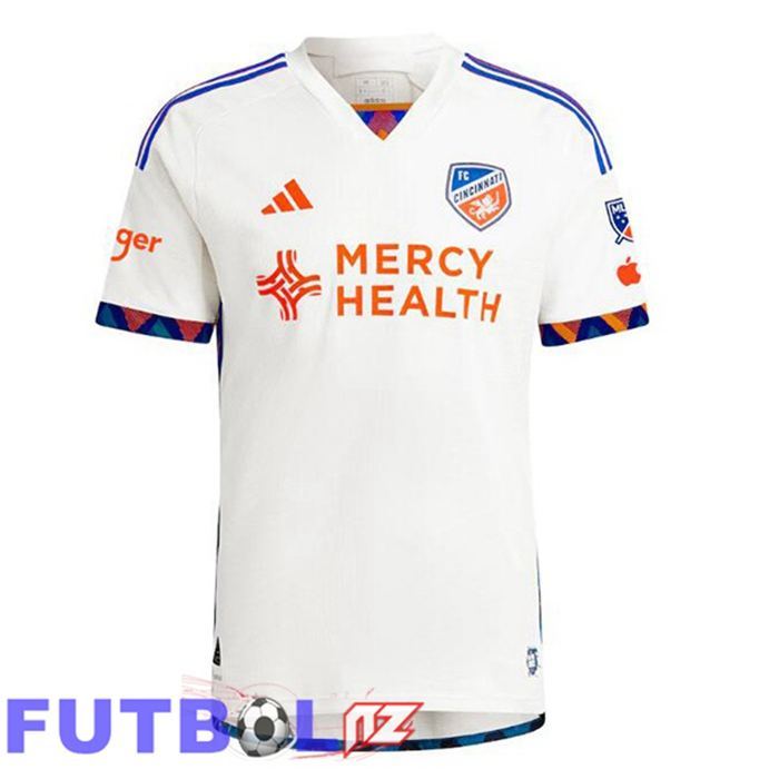 Camisetas De Futbol FC Cincinnati Segunda Blanco 2025/2026