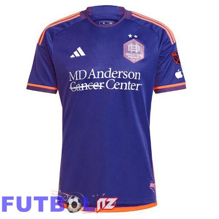 Camisetas De Futbol Houston Dynamo Segunda Púrpura 2025/2026