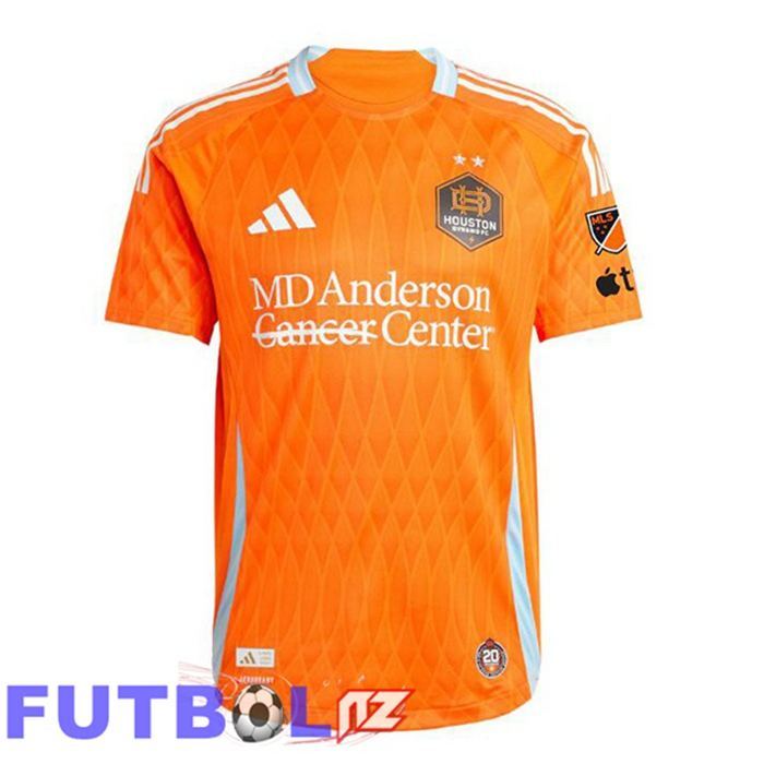 Camisetas De Futbol Houston Dynamo Primera Amarillo 2025/2026