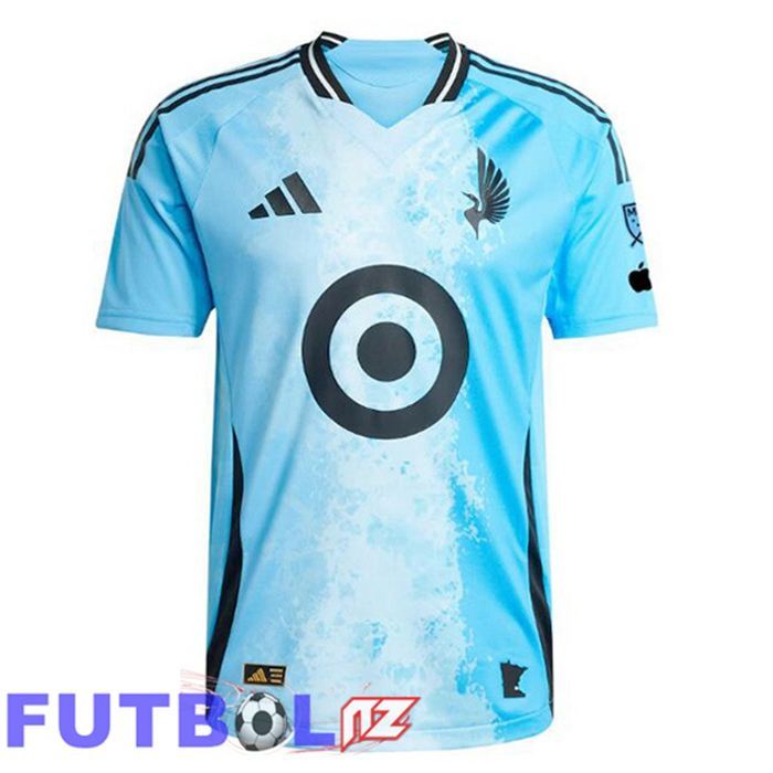 Camisetas De Futbol Minnesota United Segunda Azul Blanco 2025/2026