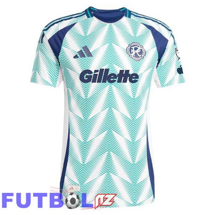 Camisetas De Futbol New England Revolution Segunda Verde Blanco 2025/2026