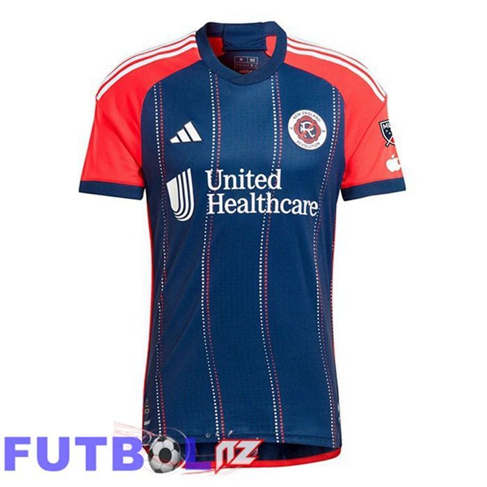 Camisetas De Futbol New England Revolution Primera Azul 2025/2026