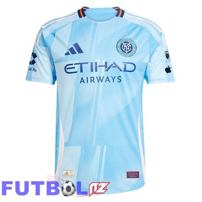 Camisetas De Futbol New York City Primera Azul 2025/2026