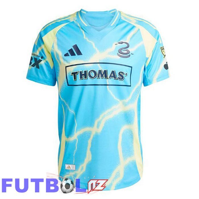 Camisetas De Futbol Philadelphia Union Segunda Azul 2025/2026