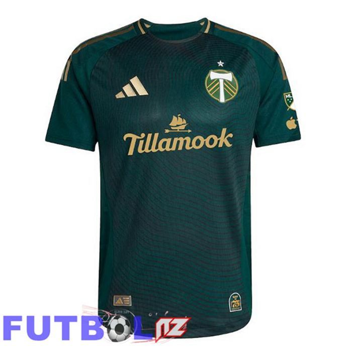 Camisetas De Futbol Portland Timbers Primera Verde 2025/2026 Camisetas De Futbol Portland Timbers Primera Verde 2025/2026
