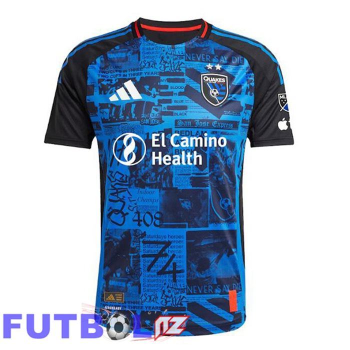 Camisetas De Futbol San Jose Earthquakes Primera Azul 2025/2026