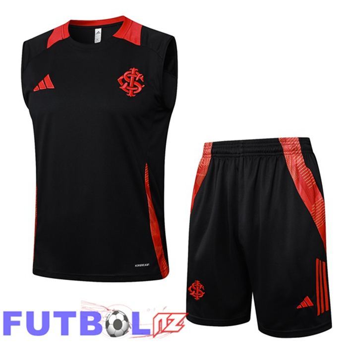 Chalecos De Futbol SC Internacional + Cortos Negro 2025/2026