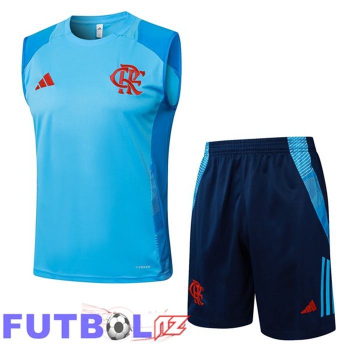 Chalecos De Futbol Flamengo + Cortos Azul 2025/2026