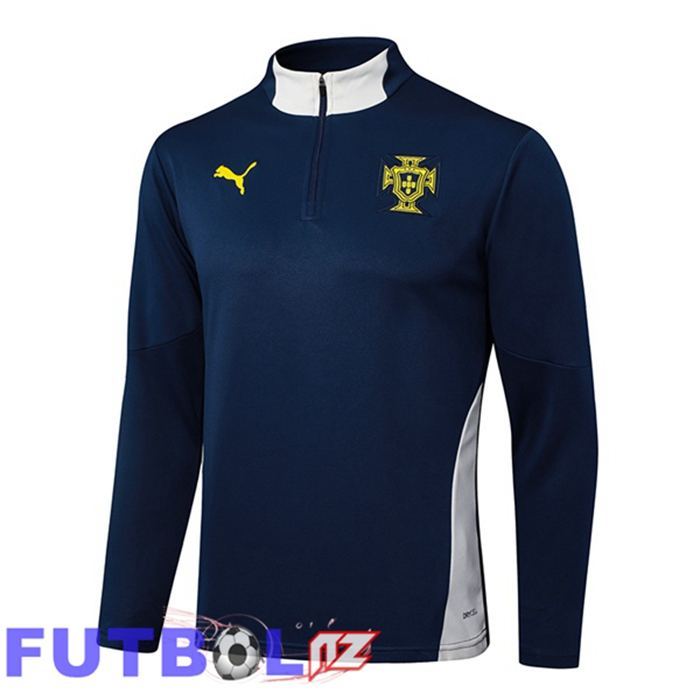 Sudadera De Entrenamiento Portugal Azul Real 2025/2026