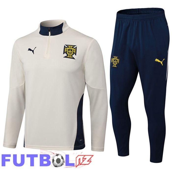Chandal Equipos De Futbol Portugal Blanco 2025/2026