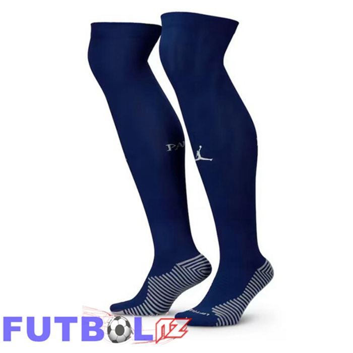 Calcetines De Futbol Paris PSG Cuarta Azul Real 2024/2025