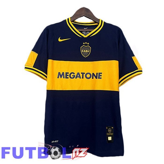 Camisetas De Futbol Boca Juniors Retro Primera Azul Real 2006-2007