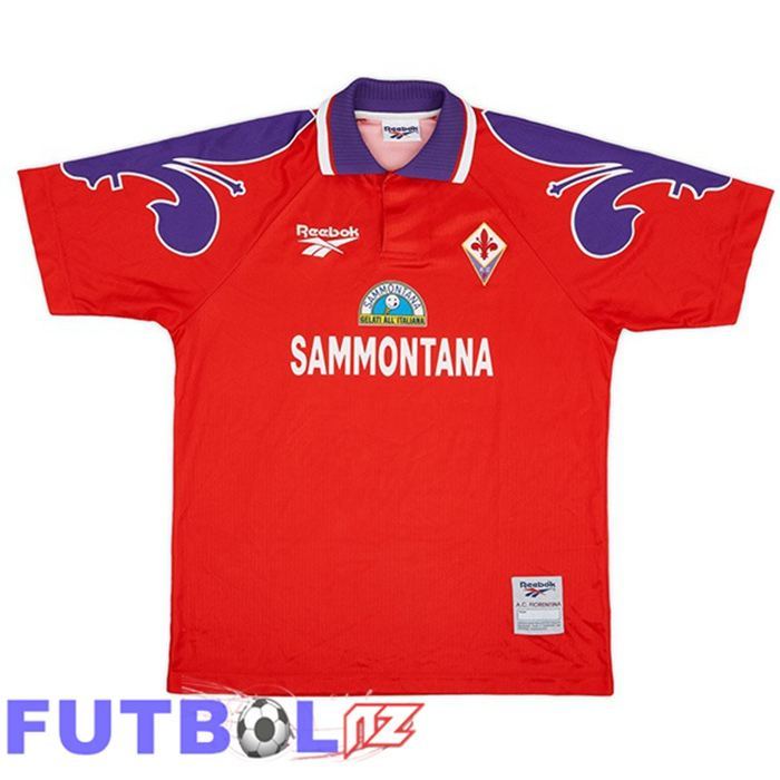Camisetas De Futbol ACF Fiorentina Retro Tercera Rojo 1995-1996
