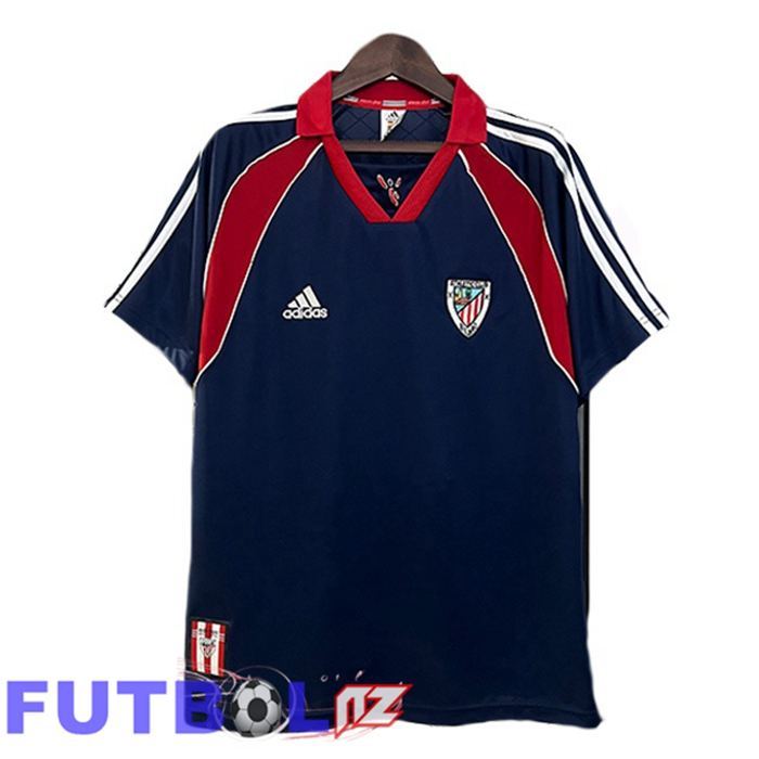 Camisetas De Futbol Athletic Club Retro Segunda Azul Real 1999-2000