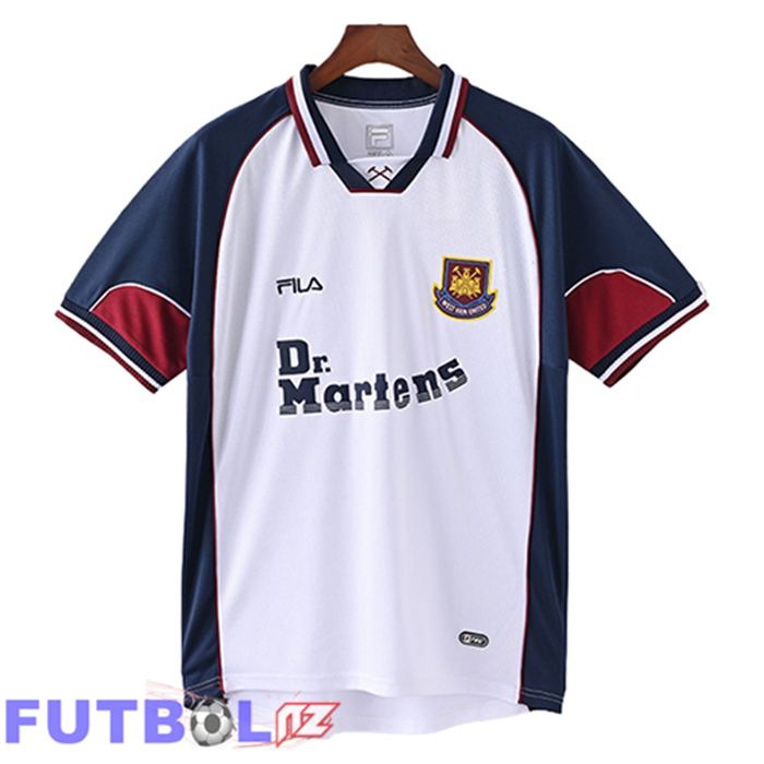 Camisetas De Futbol West Ham Retro Segunda 1999/2001 Camisetas De Futbol West Ham Retro Segunda 1999/2001