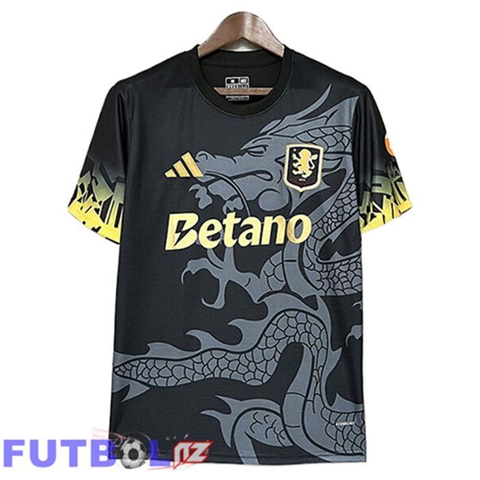 Camisetas De Futbol Aston Villa Edición Especial Negro 2025/2026