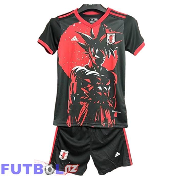 Camisetas De Futbol Japon Ninos Edición Especial Negro/Rojo 2025/2026