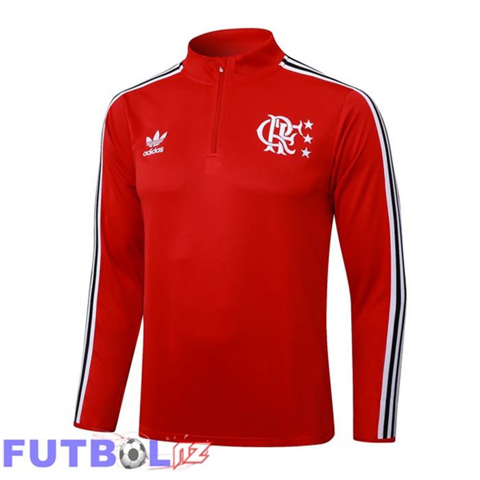 Sudadera De Entrenamiento Flamengo Rojo 2025/2026