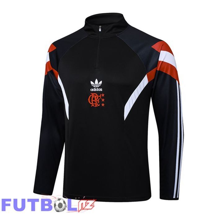 Sudadera De Entrenamiento Flamengo Negro 2025/2026