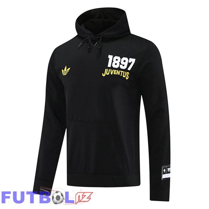 Sudadera Con Capucha Juventus Negro 2025/2026