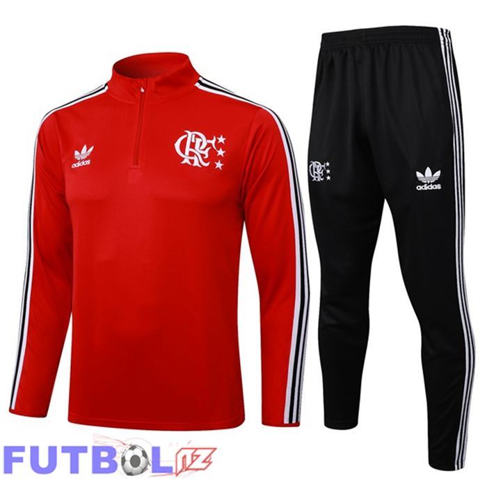 Chandal Equipos De Futbol Flamengo Rojo 2025/2026