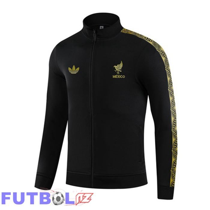 Chaquetas Futbol México Negro 2025/2026