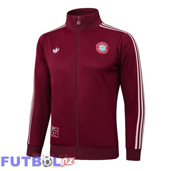 Chaquetas Futbol Bayern Munich Rojo 2025/2026