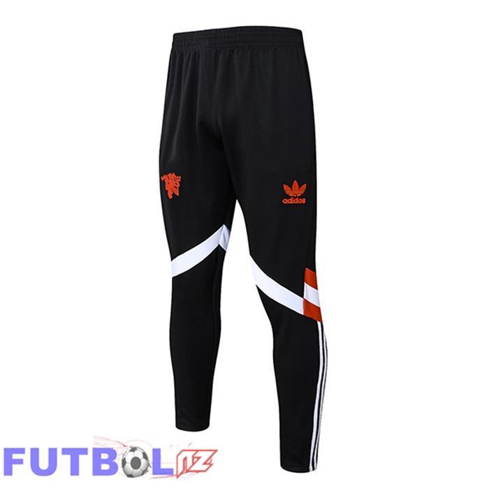 Pantalon Entrenamiento Manchester United Negro 2025/2026