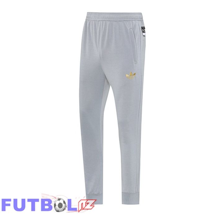 Pantalon Entrenamiento Manchester United Gris 2025/2026