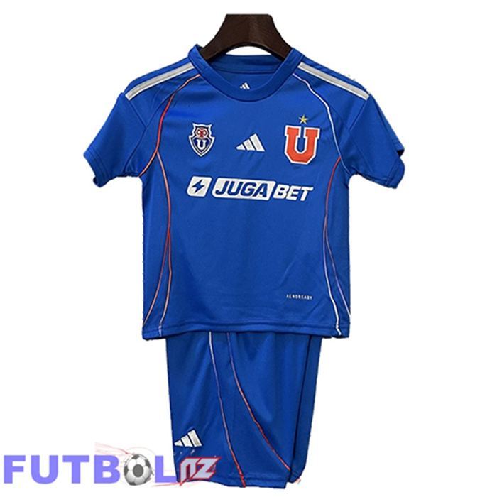 Camisetas De Futbol Universidad De Chile Ninos Primera 2025/2026