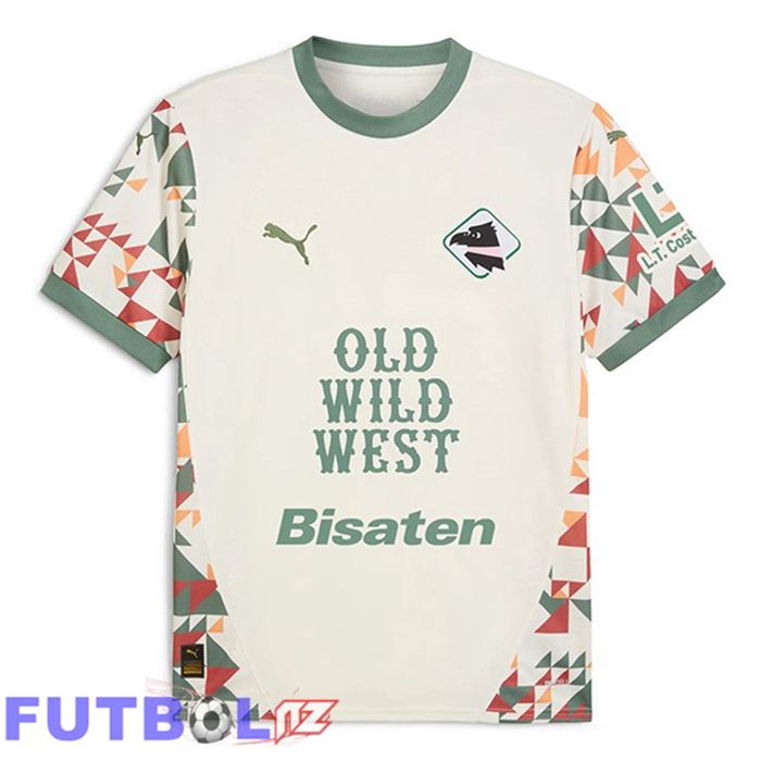 Camisetas De Futbol Palerme FC Tercera Blanco Verde 2024/2025