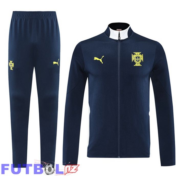 Chandal Equipos De Futbol - Chaqueta Portugal Azul Real 2025/2026
