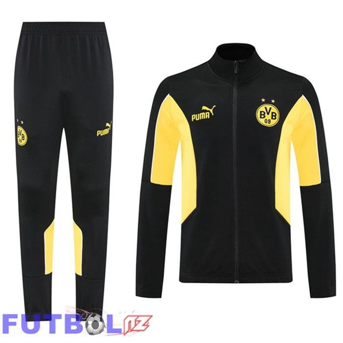 Chandal Equipos De Futbol - Chaqueta Dortmund BVB Amarillo Negro 2025/2026