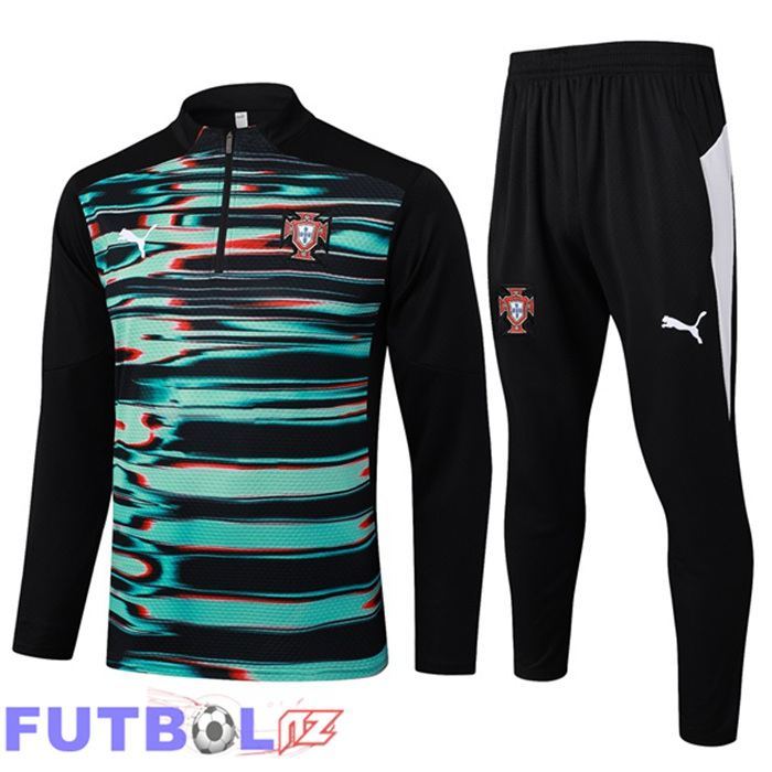 Chandal Equipos De Futbol Portugal Verde Negro 2025/2026