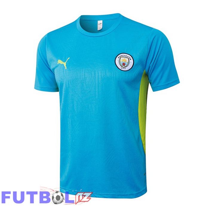 Camiseta Entrenamiento Manchester City Azul 2025/2026