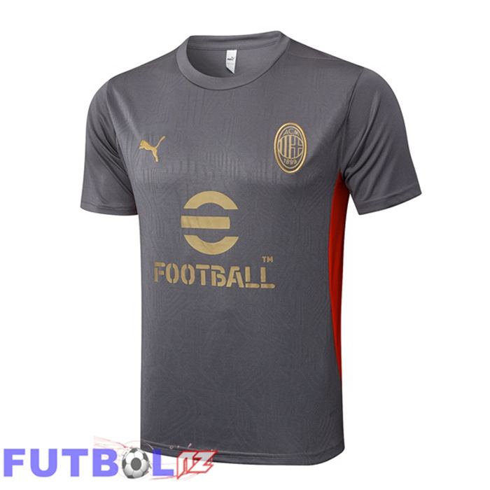 Camiseta Entrenamiento AC Milan Gris 2025/2026